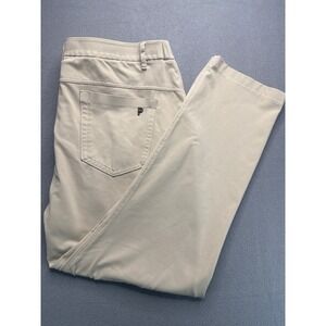 Public Rec Pants Mens 40/30 Beige All Day Every Day Pant Chino Hybrid Stretch